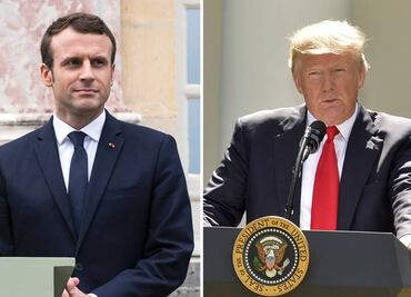 "Hagamos grandioso al planeta de nuevo"; Macron responde a decisión de Trump