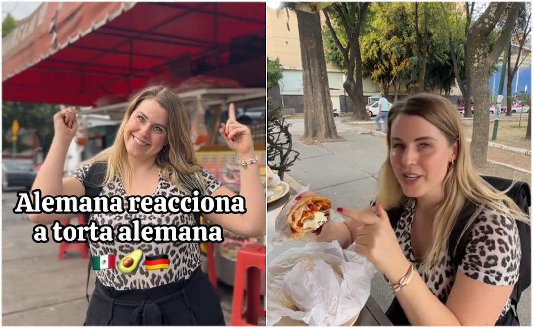 La tiktoker se convirtió en la sensación de la plataforma al probar la comida callejera de la CDMX. Foto: TikTok