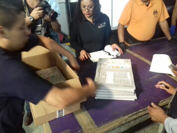 Inicia reparto de boletas para Constituyente