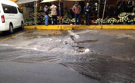 Reportan fuga de agua en San Fernando y  Tlalpan