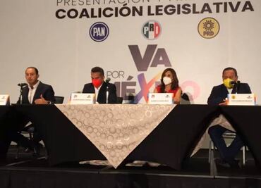 Estos son los 10 acuerdos de la coalición legislativa Va por México
