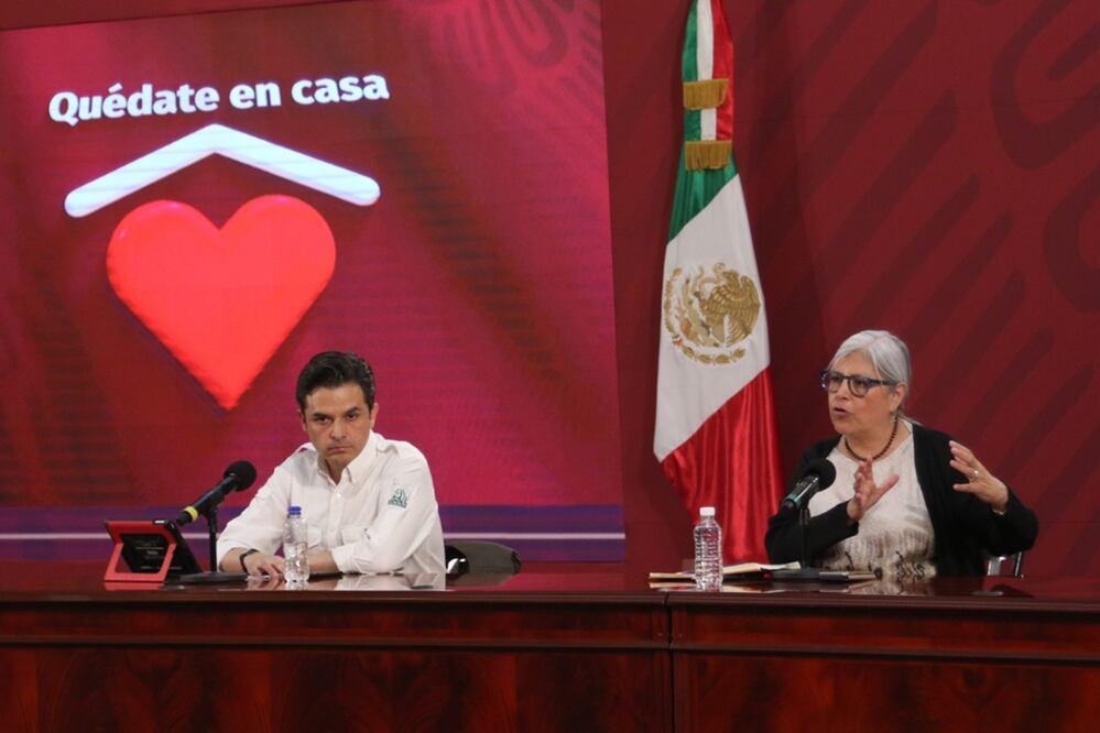 Graciela Márquez dijo que la Secretaría de Economía está enfocada en focalizando el programa en 200 municipios afectados por el Covid-19. Foto: Carlos Mejía/EL UNIVERSAL