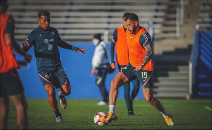 El entrenamiento del América en Dallas previo al juego contra Rayados