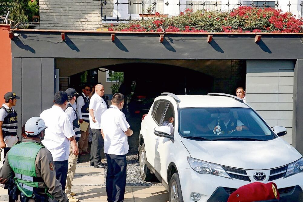 Detención. El expresidente peruano, Pedro Pablo Kuczynski, fue arrestado ayer en Lima. Foto: VIDAL TARQUI. XINHUA