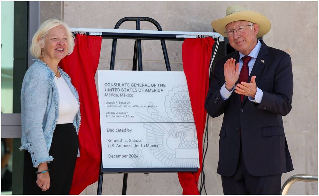 Ken Salazar, embajador de Estados Unidos en México, insistió en que la solución está en el sur de nuestro país. Foto: Especial