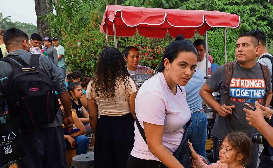 Cientos de migrantes esperan llegar pronto a la frontera norte. Foto: María de Jesús Peters / EL UNIVERSAL