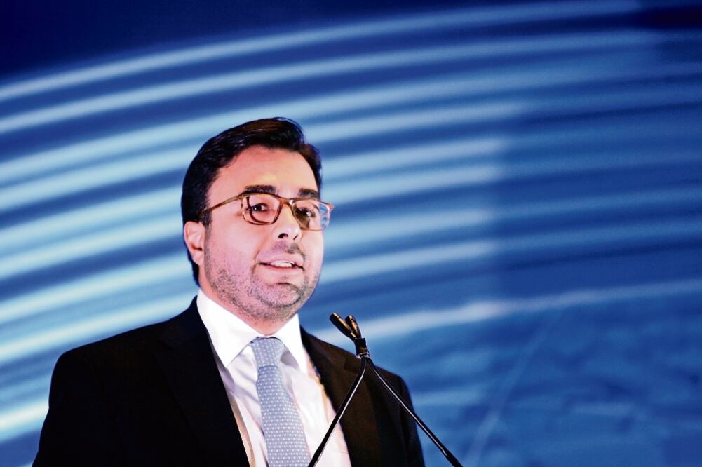 Gabriel Contreras, comisionado presidente del IFT, durante un encuentro de telecomunicaciones llevado a cabo esta semana (IVÁN STEPHENS. EL UNIVERSAL)