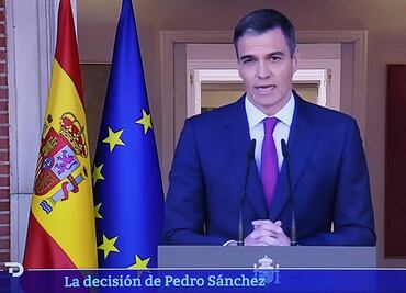 He decidido seguir al frente del gobierno: Sánchez
