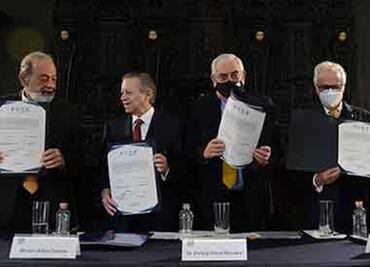 Firman convenio para entregar becas a alumnos de la Facultad de Derecho de la UNAM