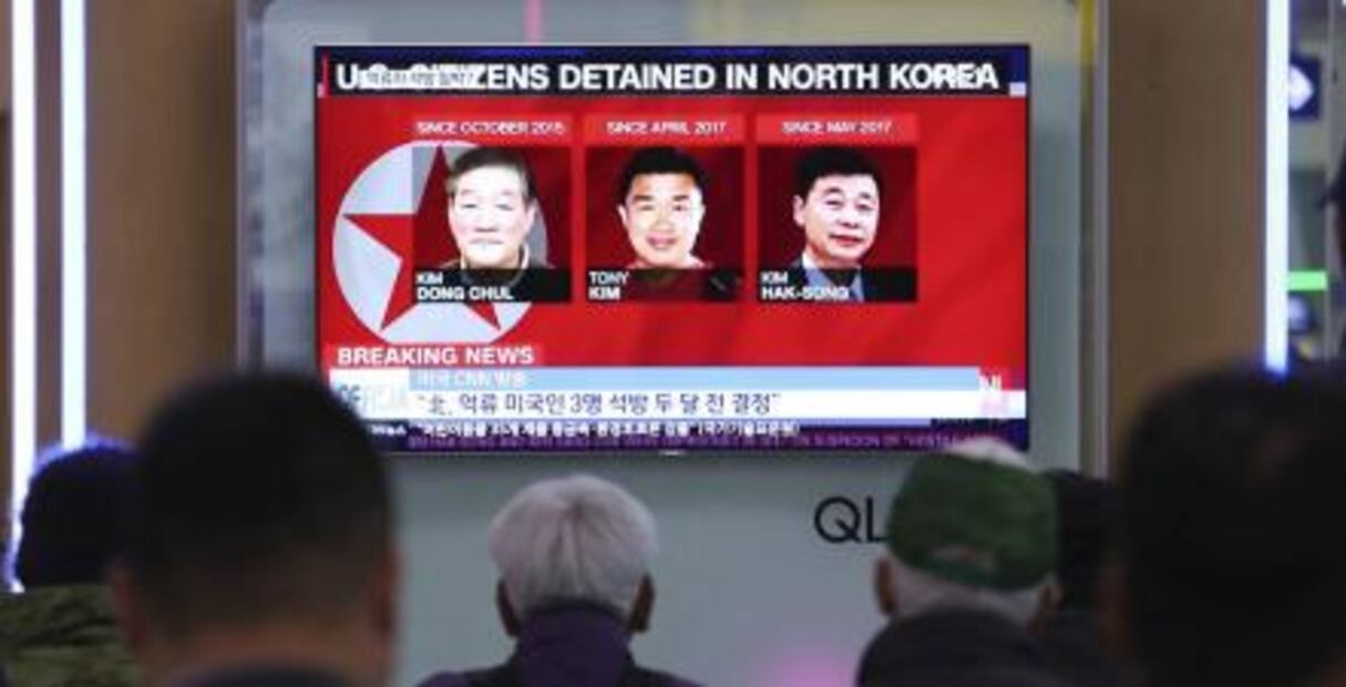 ¿Quiénes son los 3 estadounidenses liberados por Corea del Norte?