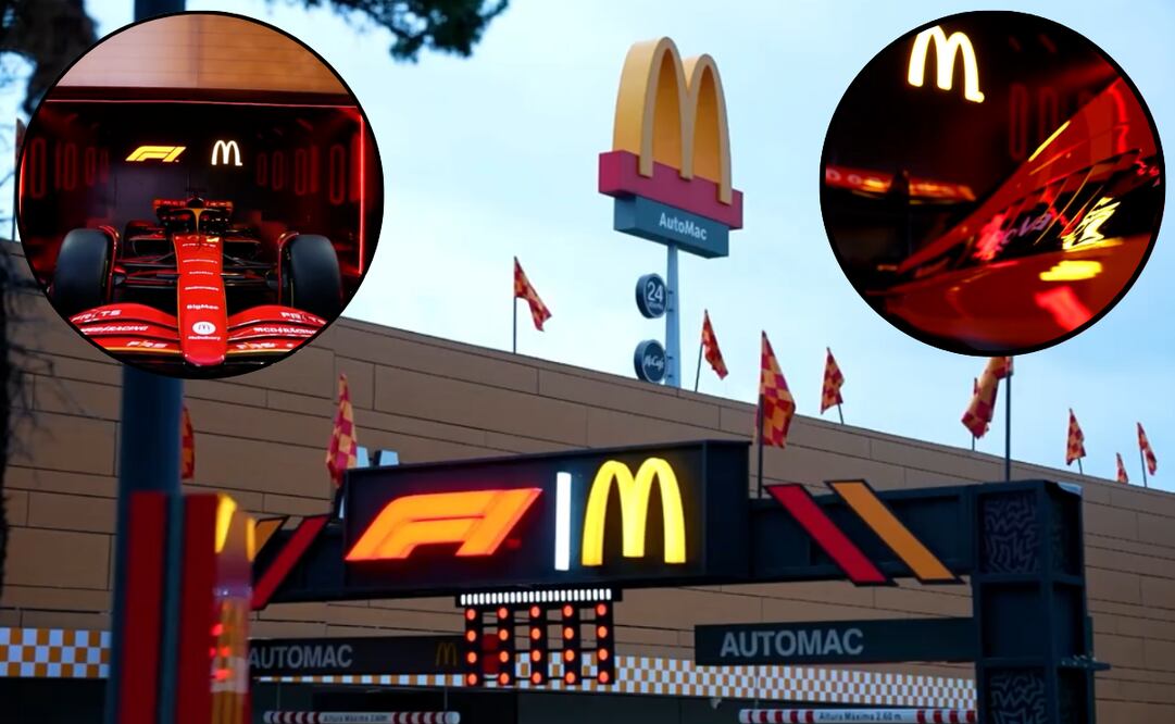 McDonald's vuelve a sorprender a los aficionados del automovilismo con una sucursal tematizada de Fórmula 1. Foto: McDonald´s México TikTok