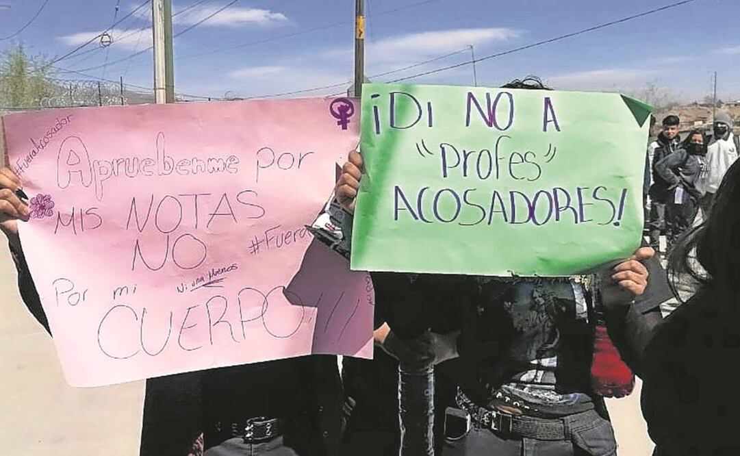 Alumnas de los planteles del CBTIS 128 y 269 denuncian casos de abuso y acoso sexual por parte de docentes. Paola Gamboa/EL UNIVERSAL