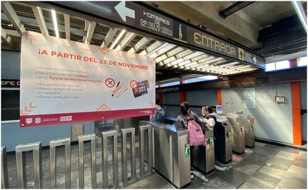¡Que no se te pase! El ingreso a las líneas 9 y B del Metro ya es sólo con tarjeta
