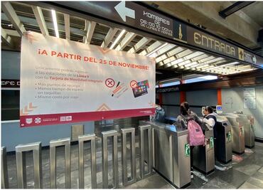 ¡Que no se te pase! El ingreso a las líneas 9 y B del Metro ya es sólo con tarjeta