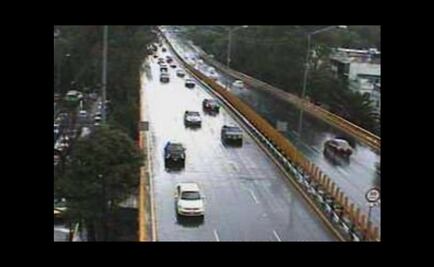 Llueve en siete delegaciones de la CDMX