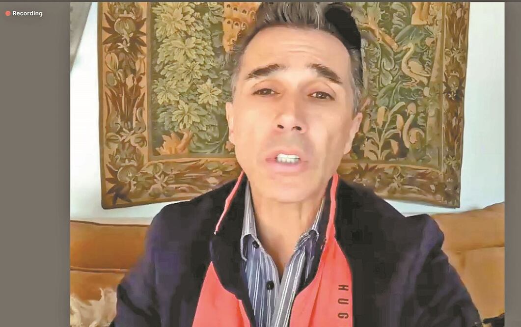 Sergio Mayer, presidente de la Comisión de Cultura y Cinematografía de la Cámara de Diputados. ESPECIAL