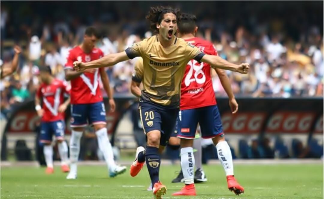 The Pumas celebrate the victory. (Photo: Imago7)