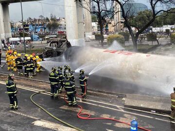 Explosión de pipa en Puente de la Concordia deja 70 heridos, tres de ellos mueren; controlan incendio en su totalidad
