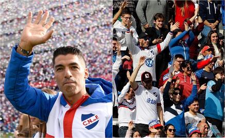 Luis Suárez fue presentado como nuevo jugador de Nacional de Uruguay