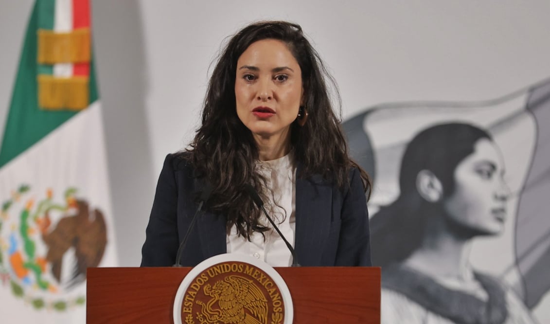 La titular de Cultura, Claudia Curiel de Icaza. Foto: Gabriel Pano/EL UNIVERSAL