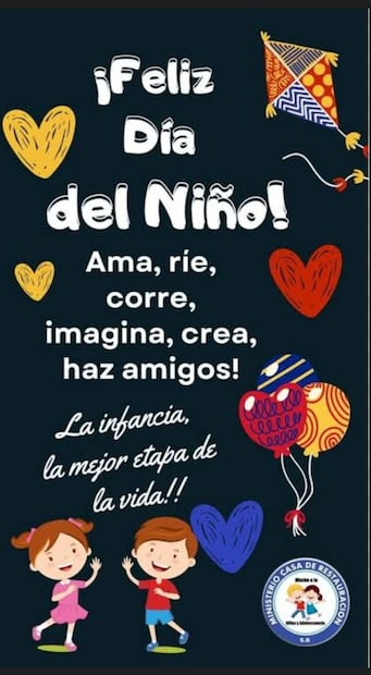 Las mejores imágenes para dedicar este 30 de abril, Día del Niño. Foto: Redes sociales