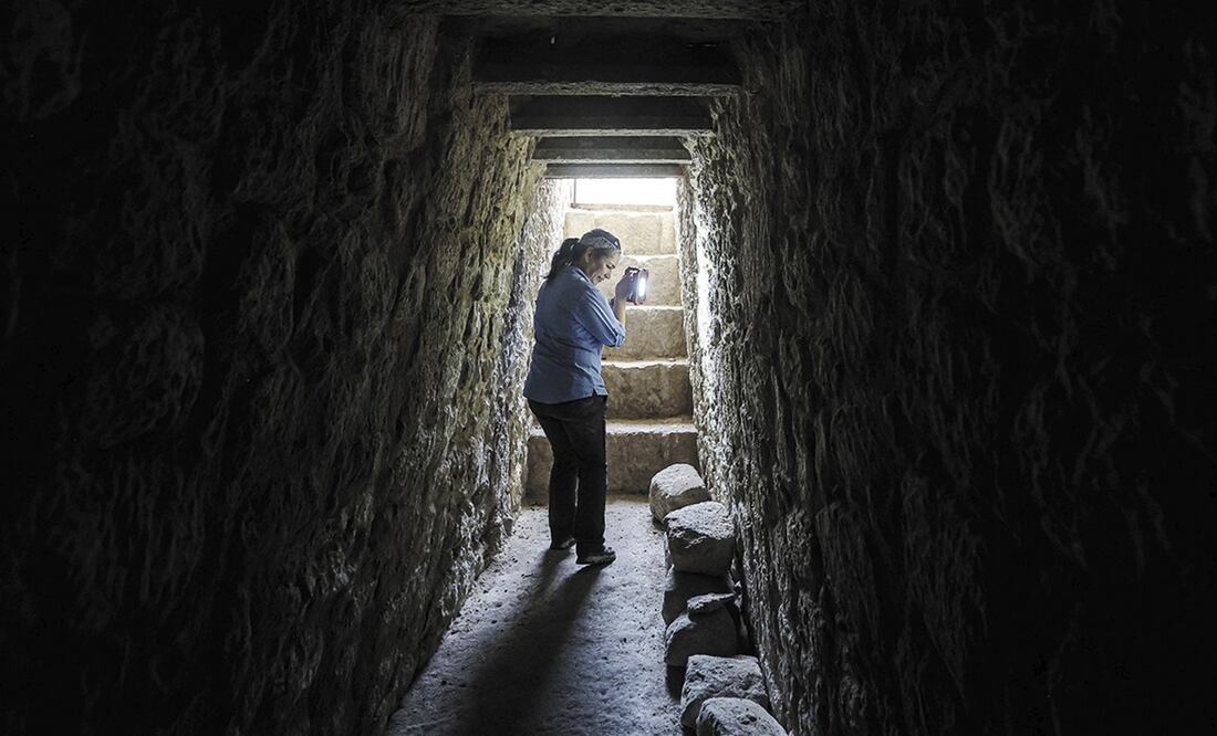 Zona arqueológica de Calakmul.
Foto: EL UNIVERSAL / Gabriel Pano