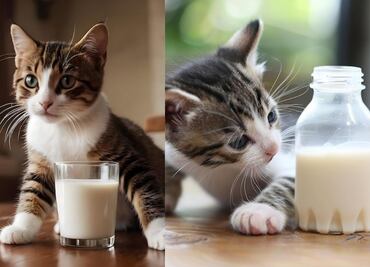 ¿Cuándo un gato debe recurrir a la leche artificial?