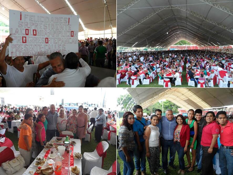 A la celebración acudieron 10 mil personas. (Fotos: Facebook de Manuel Rosendo Pelayo)