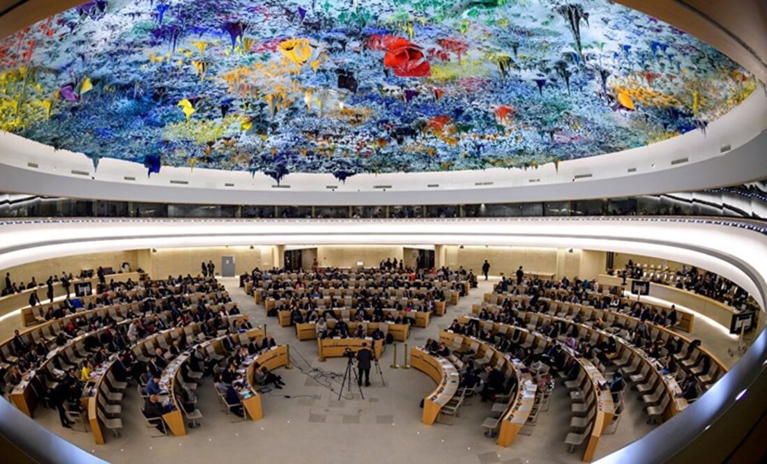 El Consejo de Derechos Humanos de Naciones Unidas en sesión. Foto: Especial