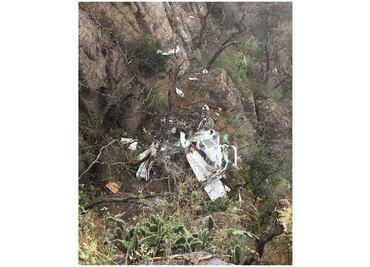 Se desploma aeronave en la sierra de San Luis Potosí