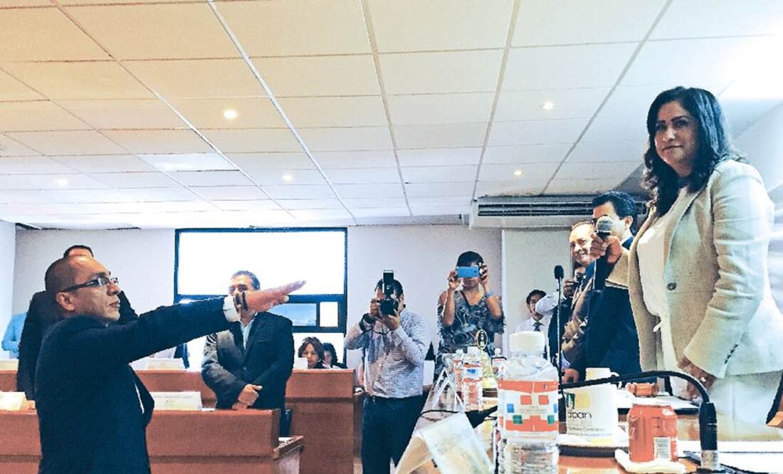 El relevo se da tras la renuncia de Manuel Elías Prieto al frente del OAPAS, al conocerse la inversión de 60 millones de pesos del organismo en Ficrea, dinero que desapareció por el fraude de la instancia financiera (REBECA JIMÉNEZ. EL UNIVERSAL)