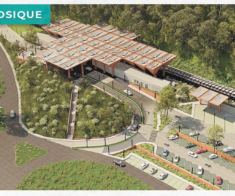 EL UNIVERSAL tuvo acceso a los diseños de las dos primeras estaciones del Tren Maya, Palenque y Tenosique, del primer tramo que culminará en Escárcega, Campeche. En cada punto se planea el desarrollo regional, con servicios básicos, médicos, así como de o