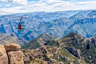 Viaje en tren por las Barrancas del Cobre