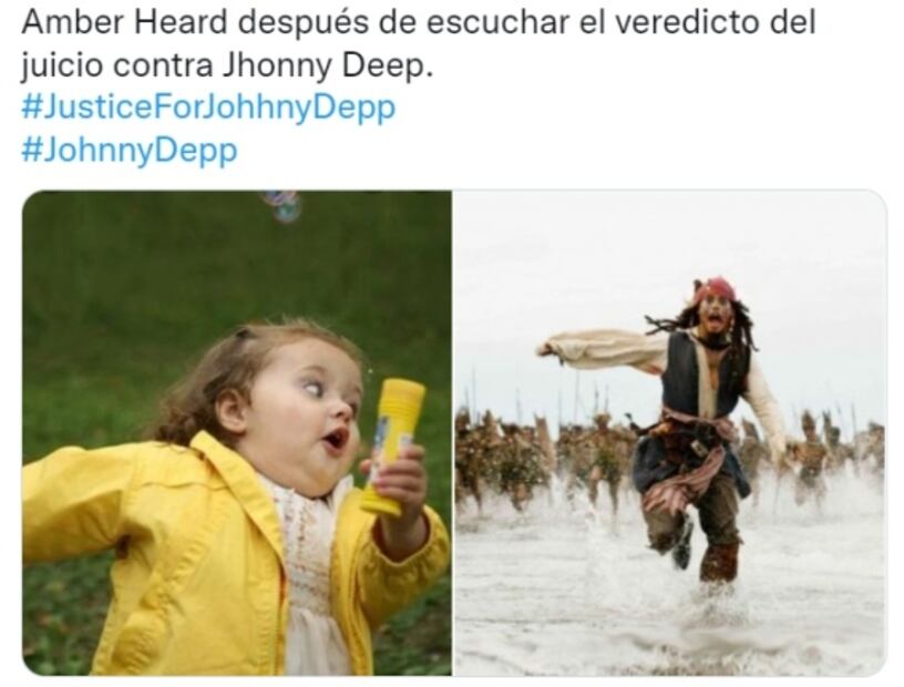 Los mejores memes del veredicto del juicio Johnny Depp vs Amber Heard 