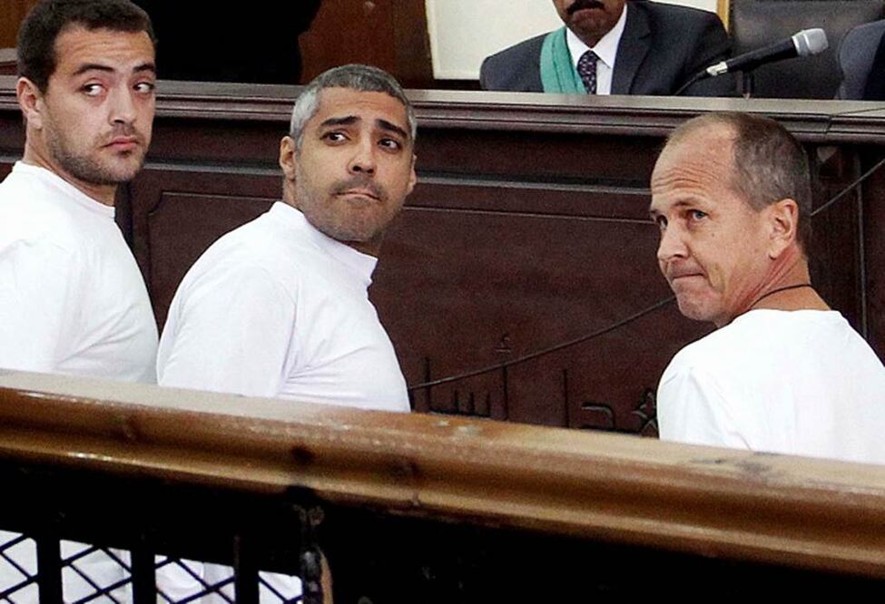 Los periodistas se enfrentaban a un nuevo juicio; la sentencia todavía puede ser apelada (ARCHIVO AP)