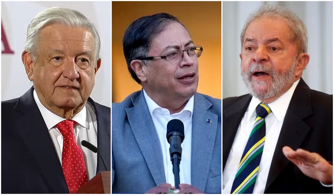 AMLO/GustavoPetro/Luiz Inácio Lula da Silva. Foto: especial