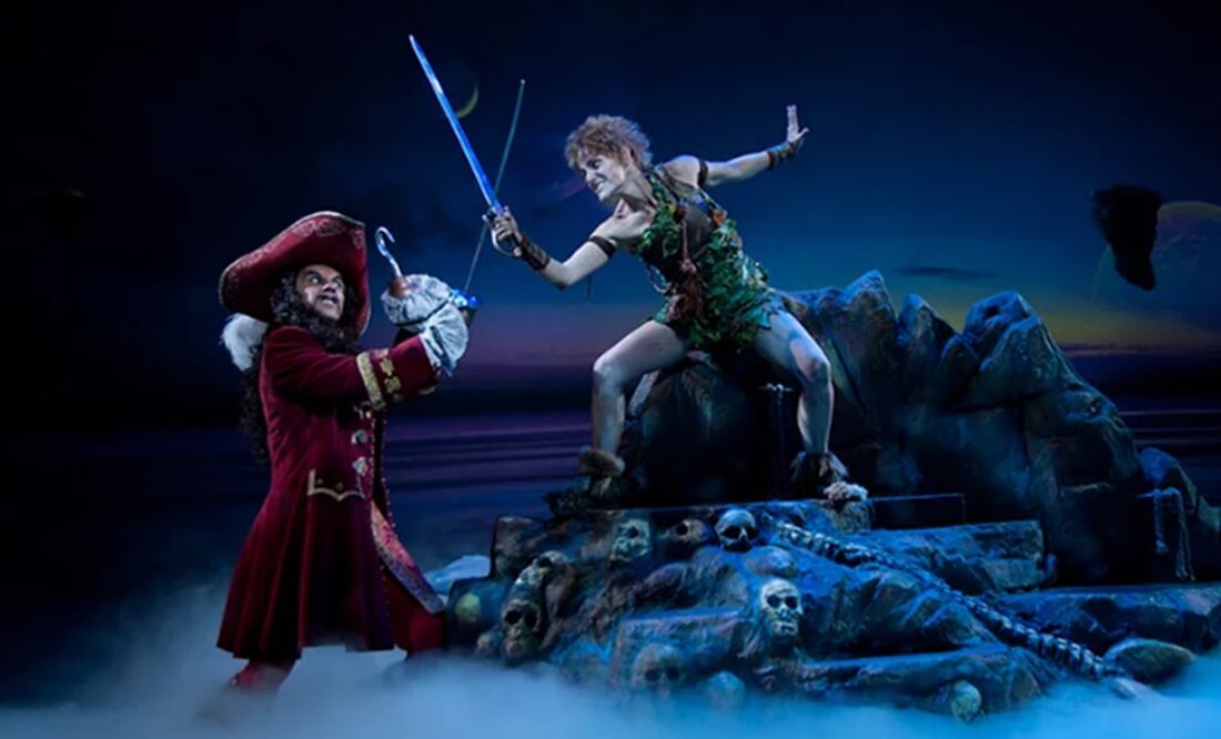 Lola Cortés es Peter Pan. Foto: Cortesía