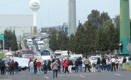 Bloquean Paseo Tollocan en Edomex; exigen cese del subsecretario de Policía Estatal