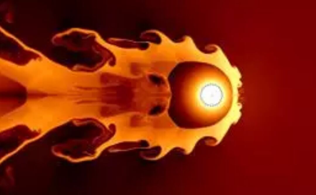 Una supernova a unos 65 años luz de distancia puede haber contribuido al agotamiento del ozono y la posterior extinción masiva del período Devónico tardío. Foto: Jesse Miller vía Europa Press