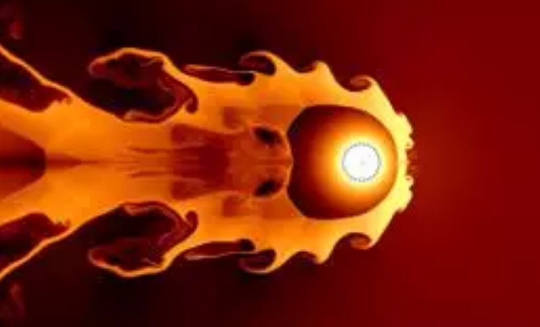 Una supernova a unos 65 años luz de distancia puede haber contribuido al agotamiento del ozono y la posterior extinción masiva del período Devónico tardío. Foto: Jesse Miller vía Europa Press