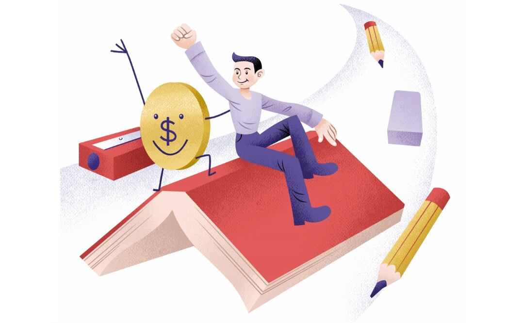 Puedes evitar el estrés de gastos escolares. Ilustración: Iván Vargas