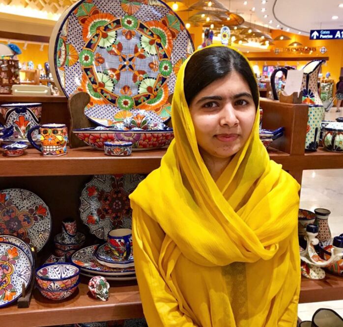 Photo: Taken from Malala's Twitter account
