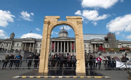 Recrean Arco de Triunfo de Palmira en Londres