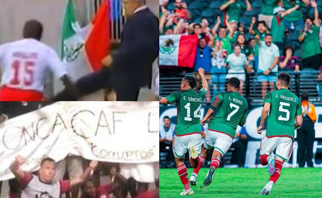 Los escándalos en los partidos entre México y Panamá - Foto: Especial