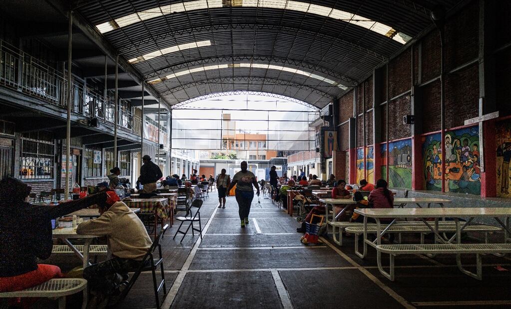 Albergues capitalinos idean estrategias para enfrentar escenarios de deportaciones masivas este 17 de enero de 2025. Foto: Yaretzy M. Osnaya / EL UNIVERSAL