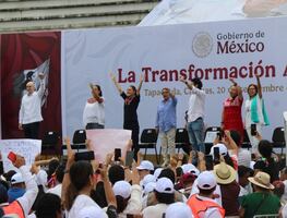 Sheinbaum va por industrializar la frontera sur, entre Chiapas y Guatemala