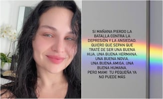 Estefanía Villareal, actriz de "Rebelde", comparte post sobre el estado de salud mental: "si mañana pierdo la batalla"