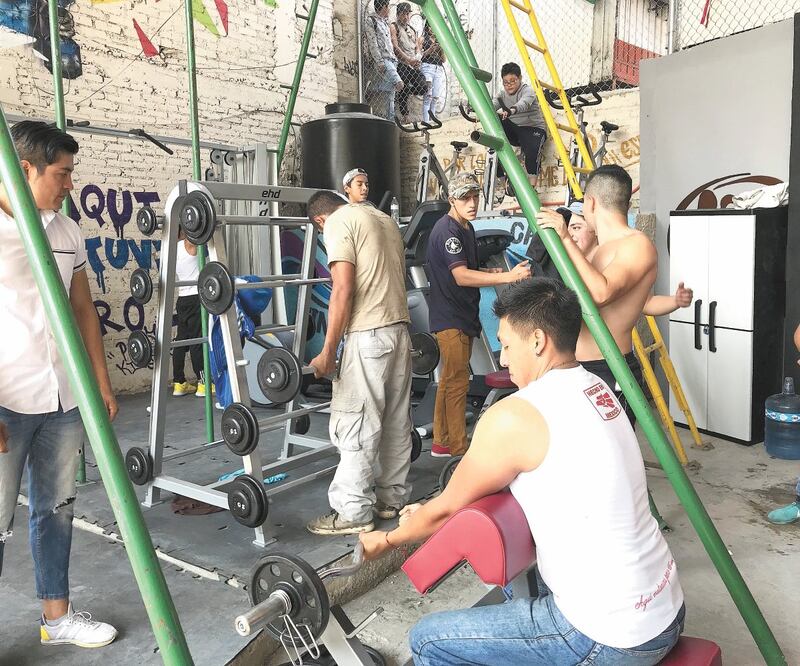 La única regla del lugar es que los beneficiarios no consuman drogas, alcohol o tabaco dentro de las instalaciones. Foto: REBECA JIMÉNEZ. EL UNIVERSAL