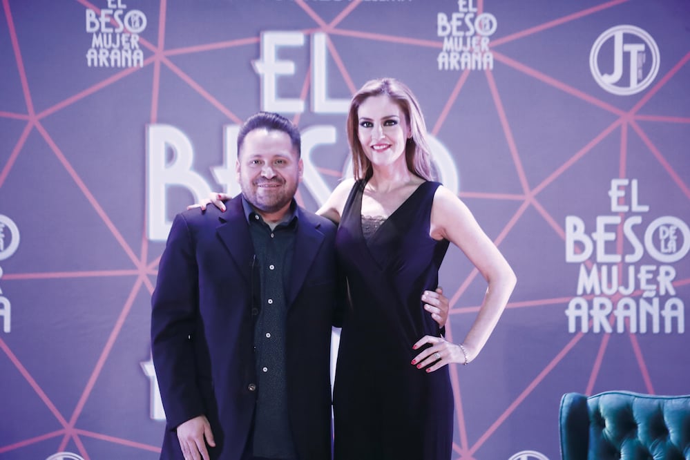 El productor y la actriz esperan mucho del proyecto (ALEJANDRA LEYVA. EL UNIVERSAL)