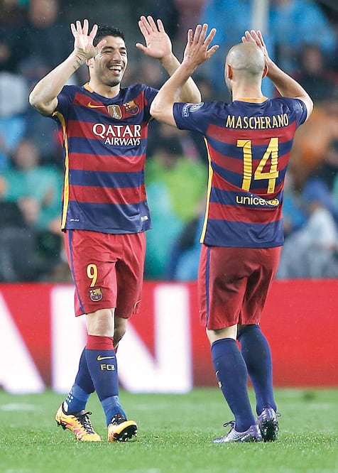 Luis Suárez sentenció la victoria del conjunto culé (MANU FERNÁNDEZ. AP)